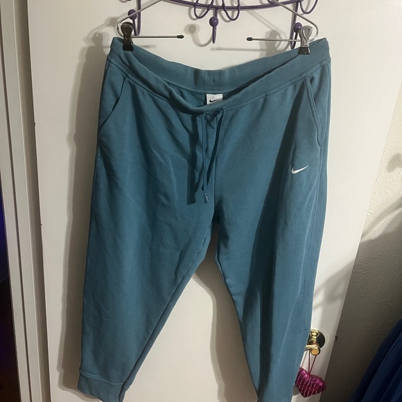 💜 XL Nike Dri Fit Teal Joggers - Picture 3 of 10
